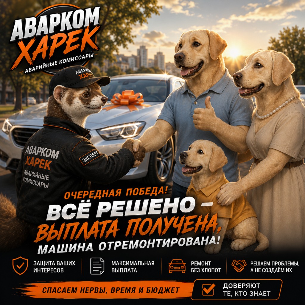 Харек помог семье получить максимальную выплату по ОСАГО